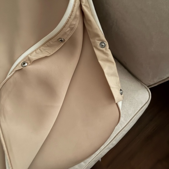 Adidas Beige and White Fleece Top/ Pants With that Oversized Aesthetic. - Picture 9 of 9